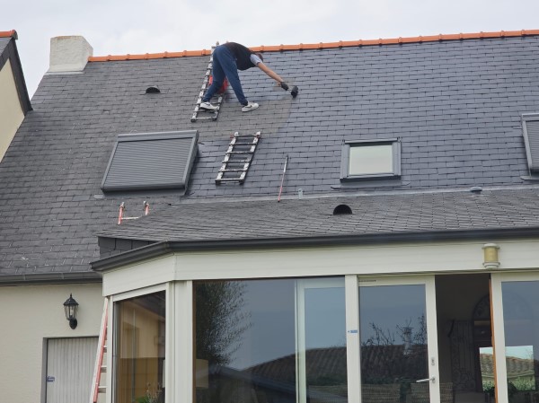 peinture de toit par nos couvreurs